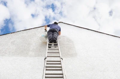 Peinture extérieure à Vourles — façades et ravalement